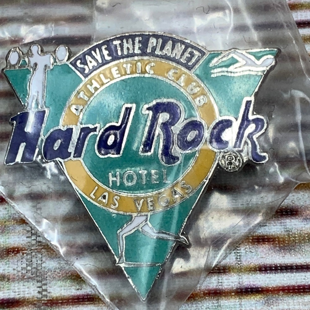 Hard Rock Hotel‎ Las Vegas Pin Save The Planet Athletic Club Collectible